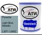 Preview: Porsche, Light Blue Metallic, L30T / LM5Z: 1L Lackdose, von ATW Autoteile West.